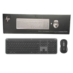 HP Wireless Rechargeable 950MK Mouse and Keyboard Complete In box